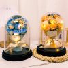 Eternal LED Rose Acrylic Dome Decor Eternal LED Rose Acrylic Dome Decor