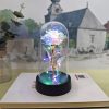 Eternal LED Rose in Glass Dome for Valentine's Day, Wedding, and Romantic Gifts Eternal LED Rose in Glass Dome for Valentine's Day, Wedding, and Romantic Gifts