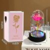 Eternal Rose in Glass Dome with LED Light – Romantic Gift for Valentine’s Day, Christmas, or Birthday Eternal Rose in Glass Dome with LED Light – Romantic Gift for Valentine’s Day, Christmas, or Birthday