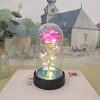 Eternal Rose Lamp LED Artificial Silk Flower Creative Gift for Valentine’s Day and Mother’s Day Eternal Rose Lamp LED Artificial Silk Flower Creative Gift for Valentine’s Day and Mother’s Day