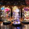 Eternal Rose LED Glass Flower Display Eternal Rose LED Glass Flower Display