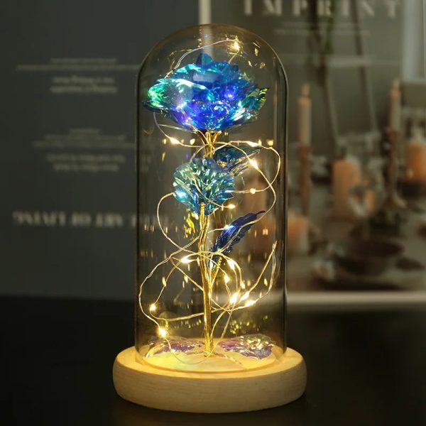 Eternal Rose LED Light in Glass Dome for Romantic Gifts Eternal Rose LED Light in Glass Dome for Romantic Gifts