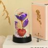 Eternal Rose LED Light in Glass Dome for Valentine's Day and Special Gifts Eternal Rose LED Light in Glass Dome for Valentine's Day and Special Gifts