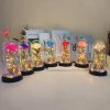 Eternal Rose LED Light with Acrylic Cover Romantic Desktop Flower Decoration Eternal Rose LED Light with Acrylic Cover Romantic Desktop Flower Decoration