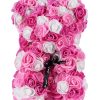 Eternal Rose Teddy Bear Artificial Floral Gift 25cm Eternal Rose Teddy Bear Artificial Floral Gift 25cm