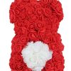 Eternal Rose Teddy Bear Artificial Floral Gift 25cm Eternal Rose Teddy Bear Artificial Floral Gift 25cm