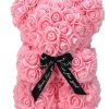 Eternal Rose Teddy Bear Artificial Floral Gift 25cm Eternal Rose Teddy Bear Artificial Floral Gift 25cm