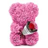 Eternal Rose Teddy Bear Artificial Floral Gift 25cm Eternal Rose Teddy Bear Artificial Floral Gift 25cm