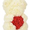 Eternal Rose Teddy Bear Artificial Floral Gift 25cm Eternal Rose Teddy Bear Artificial Floral Gift 25cm