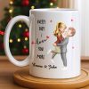 Every Day I Love You More, Couple And Calendar Design - Personalized Custom Coffee Mug - CPL1141_MG