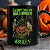 Every Day Is Halloween Personalized Mug, Funny Spooky Season Gift with Custom Name Every Day Is Halloween Personalized Mug, Funny Spooky Season Gift with Custom Name