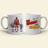 Every hero Needs A Sidekick Personalized Mug Gift For Dad Every hero Needs A Sidekick Personalized Mug Gift For Dad
