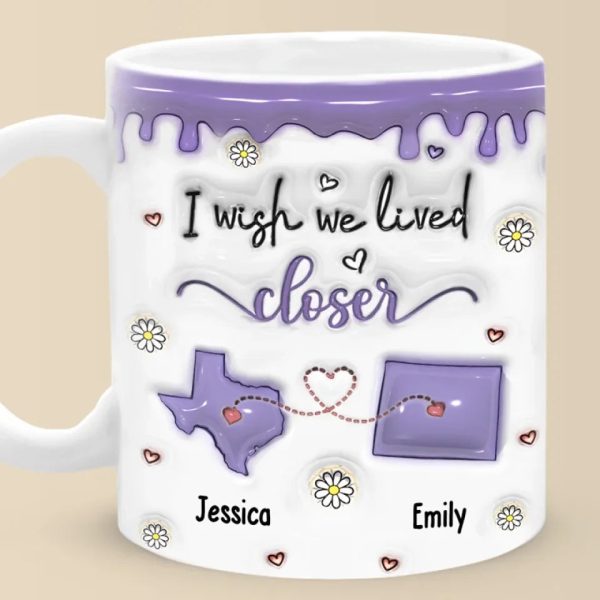 Every Moment Spent With You Is A Cherished Memory - Bestie Personalized Custom 3D Inflated Effect Printed Mug - Christmas Gift For Best Friends, BFF, Sisters Every Moment Spent With You Is A Cherished Memory - Bestie Personalized Custom 3D Inflated Effect Printed Mug - Christmas Gift For Best Friends, BFF, Sisters