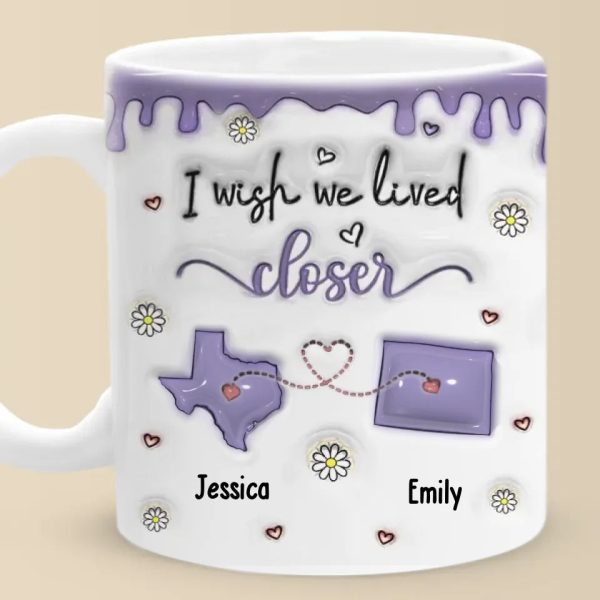 Every Moment Spent With You Is A Cherished Memory - Bestie Personalized Custom 3D Inflated Effect Printed Mug - Christmas Gift For Best Friends, BFF, Sisters Every Moment Spent With You Is A Cherished Memory - Bestie Personalized Custom 3D Inflated Effect Printed Mug - Christmas Gift For Best Friends, BFF, Sisters