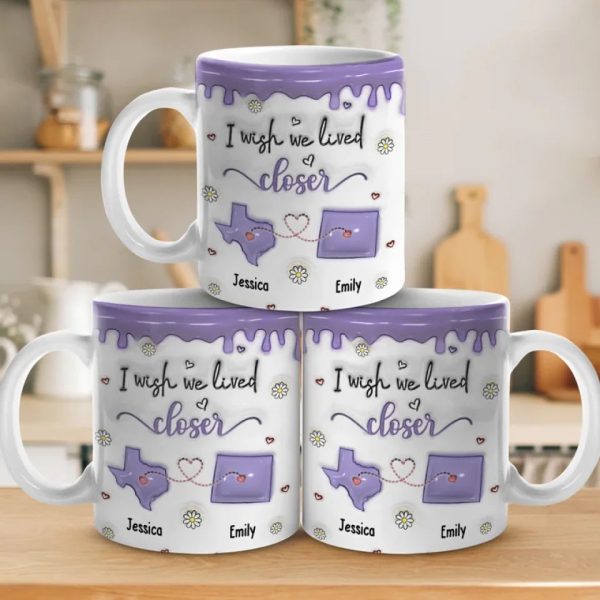 Every Moment Spent With You Is A Cherished Memory - Bestie Personalized Custom 3D Inflated Effect Printed Mug - Christmas Gift For Best Friends, BFF, Sisters Every Moment Spent With You Is A Cherished Memory - Bestie Personalized Custom 3D Inflated Effect Printed Mug - Christmas Gift For Best Friends, BFF, Sisters