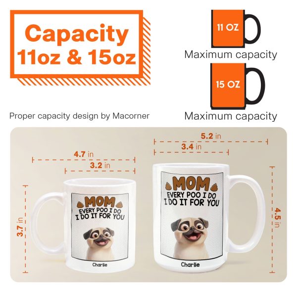 Every Poo I Do - Personalized Mug Every Poo I Do - Personalized Mug