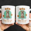 Every Poo I Do I Do It For You, Dog And Poo Emoji - Personalized Custom Coffee Mug - DOG043_MG
