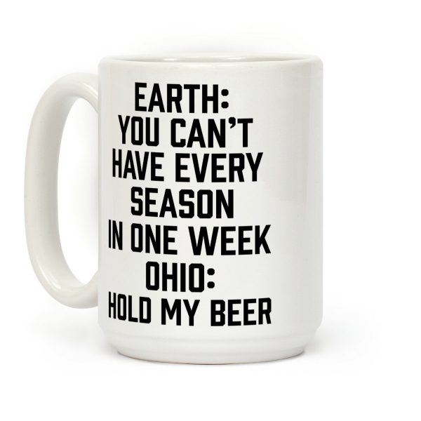 Every Season In One Week Ohio Coffee Mug Every Season In One Week Ohio Coffee Mug