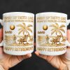 Every Sip Tastes Like Happy Retirement Palm Tree and Beach Design - Personalized Custom Coffee Mug - RETIRE014_MG Every Sip Tastes Like Happy Retirement Palm Tree and Beach Design - Personalized Custom Coffee Mug - RETIRE014_MG