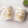 Every Sip Tastes Like Happy Retirement Palm Tree and Beach Design - Personalized Custom Coffee Mug - RETIRE014_MG Every Sip Tastes Like Happy Retirement Palm Tree and Beach Design - Personalized Custom Coffee Mug - RETIRE014_MG