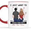 Every Touch Is A Reminder Of Our Love - Couple Personalized Custom Mug - Gift For Husband Wife, Anniversary Every Touch Is A Reminder Of Our Love - Couple Personalized Custom Mug - Gift For Husband Wife, Anniversary