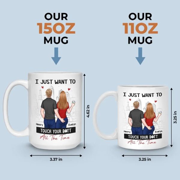 Every Touch Is A Reminder Of Our Love - Couple Personalized Custom Mug - Gift For Husband Wife, Anniversary Every Touch Is A Reminder Of Our Love - Couple Personalized Custom Mug - Gift For Husband Wife, Anniversary