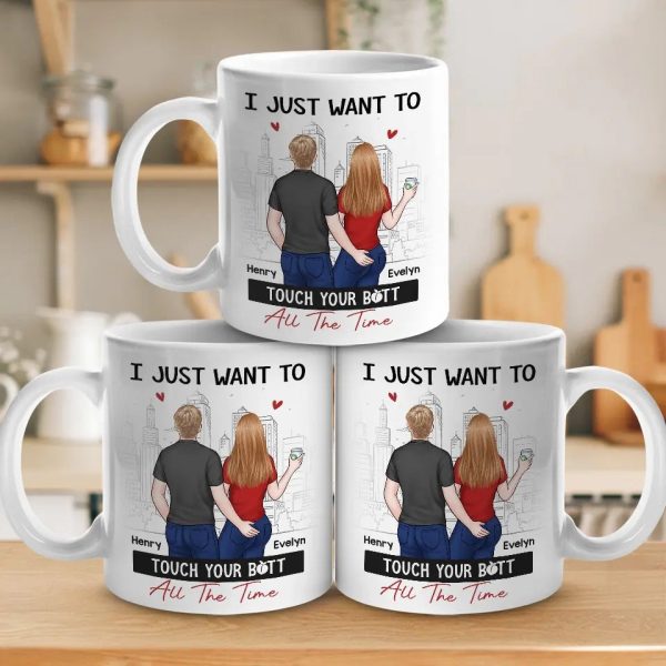 Every Touch Is A Reminder Of Our Love - Couple Personalized Custom Mug - Gift For Husband Wife, Anniversary Every Touch Is A Reminder Of Our Love - Couple Personalized Custom Mug - Gift For Husband Wife, Anniversary