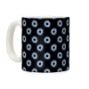 Evil Eye Pattern Black Coffee Mug Evil Eye Pattern Black Coffee Mug