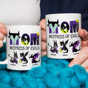 Evil Mom- DR-WHM-04qhdt040523 Personalized Coffee Mug