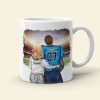 Excellent Husband Skill, Gift For Him, Personalized Mug, Football Couple Mug, Couple Gift Excellent Husband Skill, Gift For Him, Personalized Mug, Football Couple Mug, Couple Gift