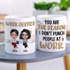 Exceptional Coworker, Best Work Friend, Personalized Coffee Mug, Perfect Gifts For Coworker Exceptional Coworker, Best Work Friend, Personalized Coffee Mug, Perfect Gifts For Coworker
