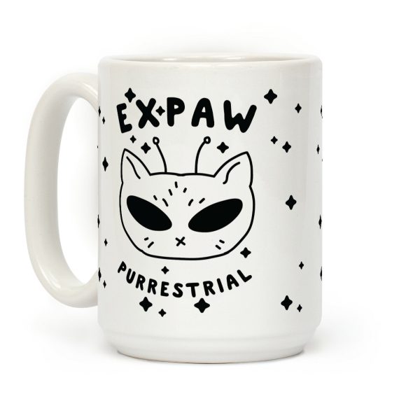 Expaw Purrestrial Coffee Mug Expaw Purrestrial Coffee Mug