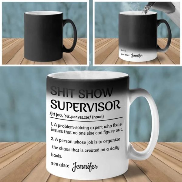 Expert Problem Solver - Personalized Custom Color Changing Mug - Christmas Gift For Coworkers, Work Friends, Colleagues Expert Problem Solver - Personalized Custom Color Changing Mug - Christmas Gift For Coworkers, Work Friends, Colleagues