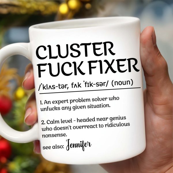 Expert Problem Solver Who Calms Situations - Personalized Custom Coffee Mug - COL009_MG Expert Problem Solver Who Calms Situations - Personalized Custom Coffee Mug - COL009_MG