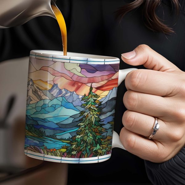 Explore Majestic Mountains Coffee Mug - Personalized Custom Coffee Mug - FAM231_MG Explore Majestic Mountains Coffee Mug - Personalized Custom Coffee Mug - FAM231_MG