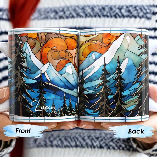 Explore Majestic Mountains Coffee Mug - Personalized Custom Coffee Mug - FAM231_MG Explore Majestic Mountains Coffee Mug - Personalized Custom Coffee Mug - FAM231_MG