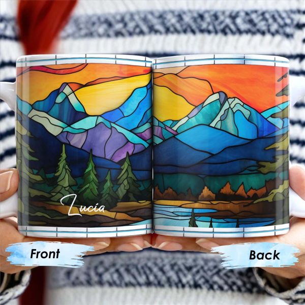 Explore Majestic Mountains Coffee Mug - Personalized Custom Coffee Mug - FAM231_MG Explore Majestic Mountains Coffee Mug - Personalized Custom Coffee Mug - FAM231_MG