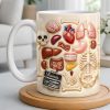Explore The Beauty Of Anatomy With Detailed Human Organs - Personalized Custom Coffee Mug - DOC077_MG Explore The Beauty Of Anatomy With Detailed Human Organs - Personalized Custom Coffee Mug - DOC077_MG