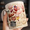 Explore The Beauty Of Anatomy With Detailed Human Organs - Personalized Custom Coffee Mug - DOC077_MG Explore The Beauty Of Anatomy With Detailed Human Organs - Personalized Custom Coffee Mug - DOC077_MG