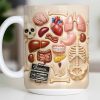 Explore The Beauty Of Anatomy With Detailed Human Organs - Personalized Custom Coffee Mug - DOC077_MG Explore The Beauty Of Anatomy With Detailed Human Organs - Personalized Custom Coffee Mug - DOC077_MG