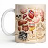 Explore The Beauty Of Anatomy With Detailed Human Organs - Personalized Custom Coffee Mug - DOC077_MG Explore The Beauty Of Anatomy With Detailed Human Organs - Personalized Custom Coffee Mug - DOC077_MG