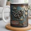 Explore The Ocean's Beauty With Steampunk Diver Art - Personalized Custom Coffee Mug - HOB039_MG Explore The Ocean's Beauty With Steampunk Diver Art - Personalized Custom Coffee Mug - HOB039_MG