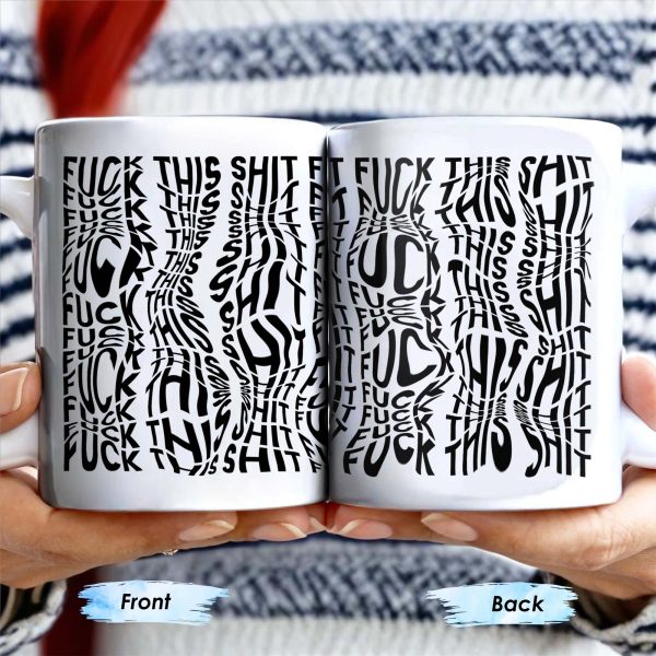Express Yourself With Bold Text Graphics - Personalized Custom Coffee Mug - FAM363_MG Express Yourself With Bold Text Graphics - Personalized Custom Coffee Mug - FAM363_MG