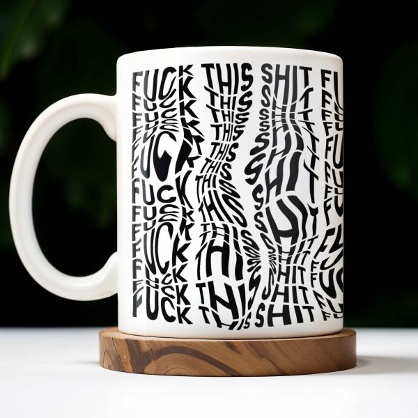 Express Yourself With Bold Text Graphics - Personalized Custom Coffee Mug - FAM363_MG Express Yourself With Bold Text Graphics - Personalized Custom Coffee Mug - FAM363_MG