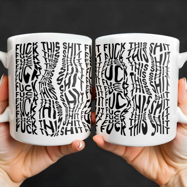 Express Yourself With Bold Text Graphics - Personalized Custom Coffee Mug - FAM363_MG Express Yourself With Bold Text Graphics - Personalized Custom Coffee Mug - FAM363_MG
