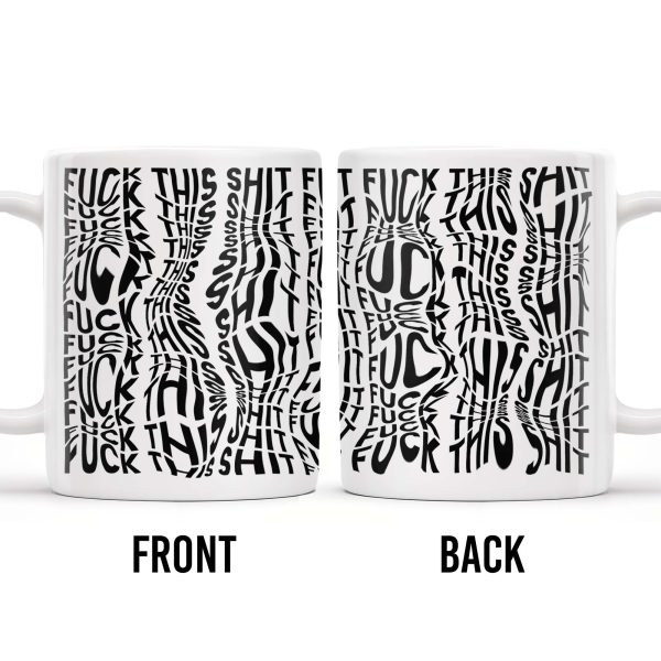 Express Yourself With Bold Text Graphics - Personalized Custom Coffee Mug - FAM363_MG Express Yourself With Bold Text Graphics - Personalized Custom Coffee Mug - FAM363_MG