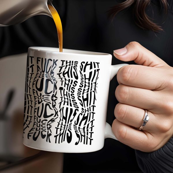 Express Yourself With Bold Text Graphics - Personalized Custom Coffee Mug - FAM363_MG Express Yourself With Bold Text Graphics - Personalized Custom Coffee Mug - FAM363_MG