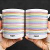 Express Yourself With Colorful Patterns - Personalized Custom Coffee Mug - CPL381_MG Express Yourself With Colorful Patterns - Personalized Custom Coffee Mug - CPL381_MG