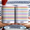 Express Yourself With Colorful Patterns - Personalized Custom Coffee Mug - CPL381_MG Express Yourself With Colorful Patterns - Personalized Custom Coffee Mug - CPL381_MG