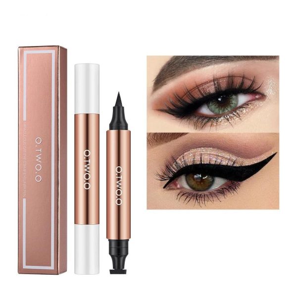 Eyeliner Stamp Black Waterproof Liquid Eyeliner Pen Eyeliner Stamp Black Waterproof Liquid Eyeliner Pen